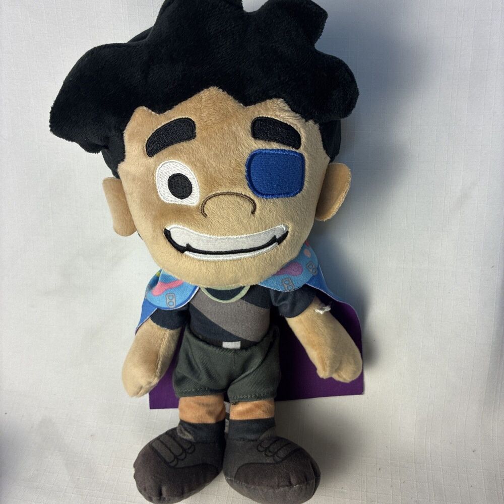 Disney Parks Pixar Elio 12" Plush Doll With Detachable Cape